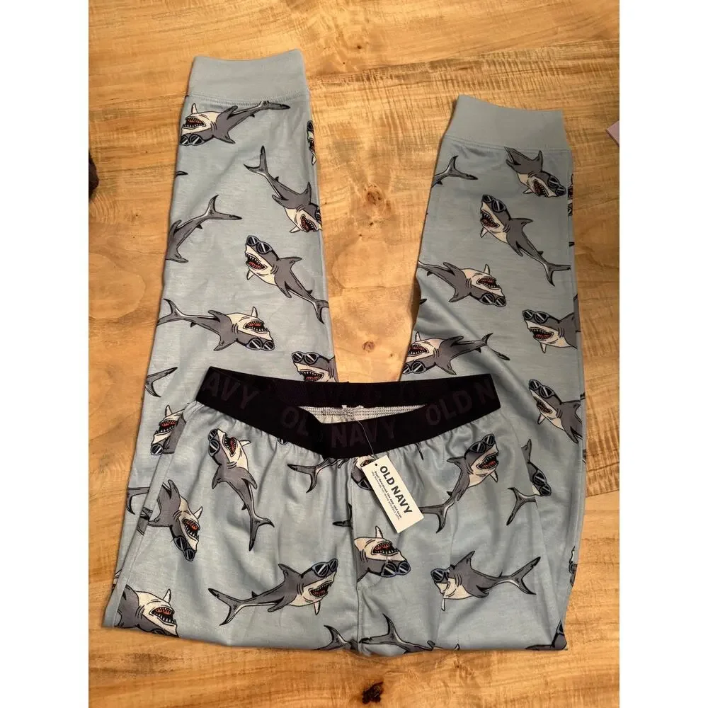Shark bundle gift set size size 8, lazy ones, pajamas and socks nwt